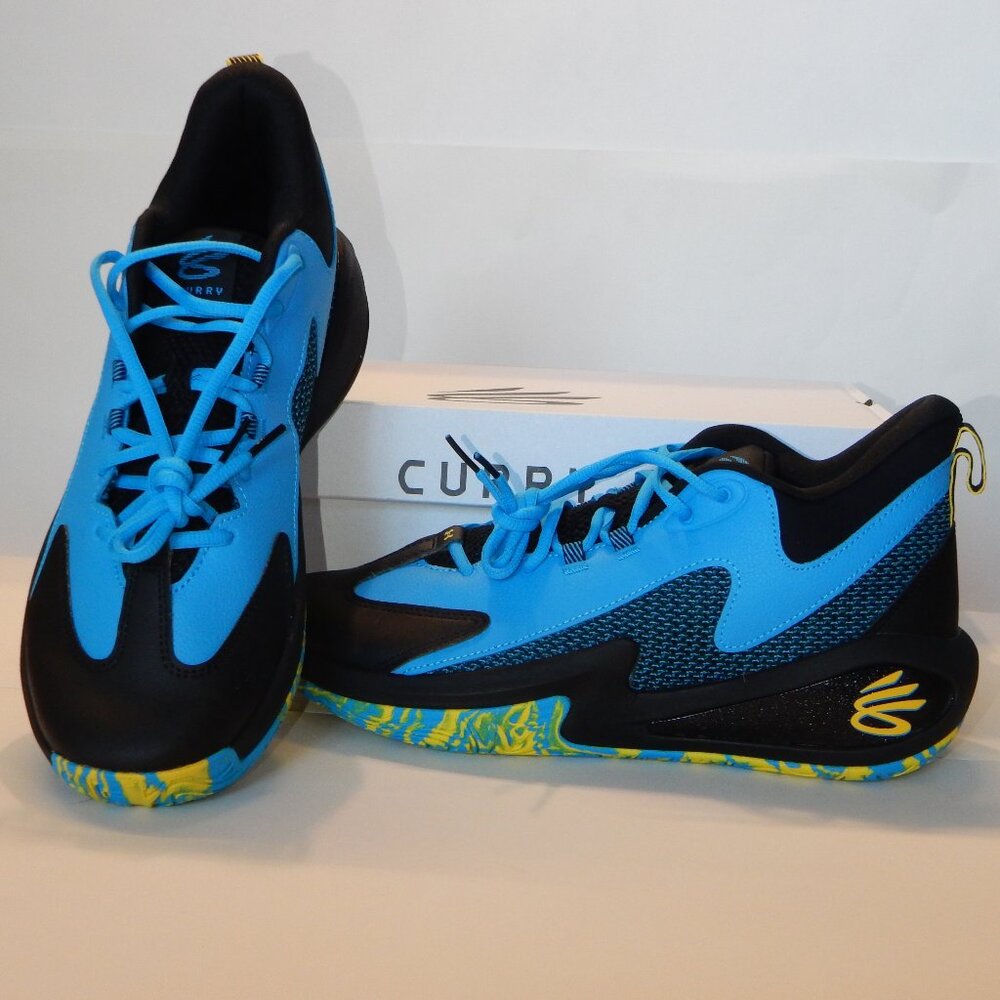 Under Armour Curry 3Z 25 Blue/Black Basketball Shoe M11.5/W13 NIB